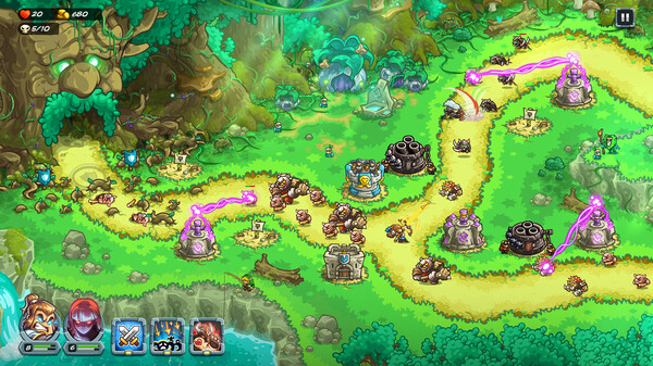 王国保卫战5：联盟 ingdom Rush Alliance 免安装v5.00.18恐蛛症绿色中文版-绿色游戏网