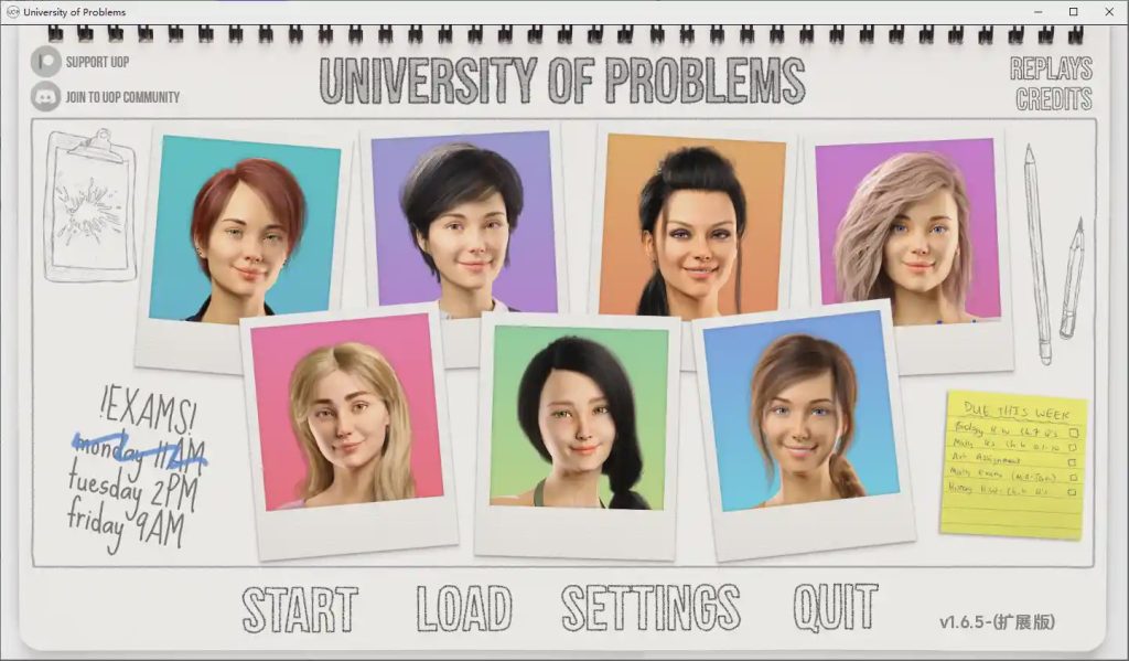 [欧美SLG/汉化] 问题大学 学院情缘 University of Problems v1.6.5 Extended PC+安卓汉化版16G游戏中文版下载|无需安装解压即玩-绿色游戏网