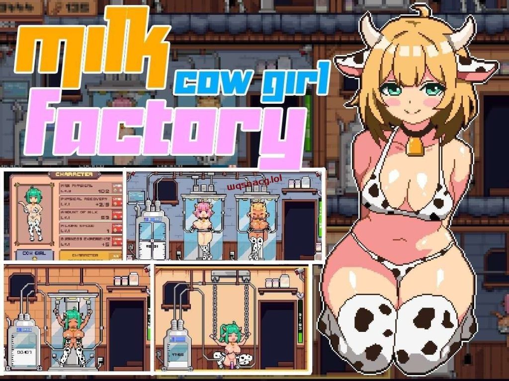 [经营SLG/像素动态/PC] 牛奶牛女孩工厂 MilkFactory 官方英文版1.47G游戏中文版下载|无需安装解压即玩-绿色游戏网
