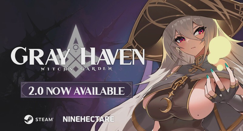 [动作ARPG] 灰色乐园（Gray Haven : Witch’s Garden）V2.0.1 STEAM官中 6.3G游戏中文版下载|无需安装解压即玩-绿色游戏网