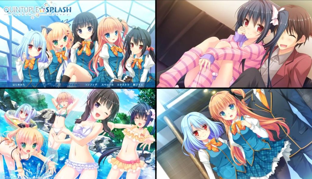 [ADV/汉化][Parasol] QUINTUPLE☆SPLASH claude3DL硬盘版+特典+汉化补丁游戏中文版下载|无需安装解压即玩-绿色游戏网